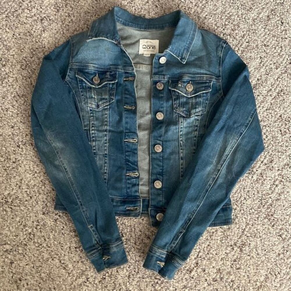 ⭐️WAREHOUSE ONE DISTRESSED JEAN JACKET